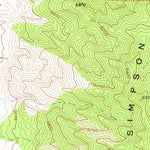 United States Geological Survey Simpson Springs, UT (1955, 24000-Scale) digital map