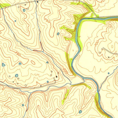 United States Geological Survey Simpsonville, KY (1954, 24000-Scale) digital map