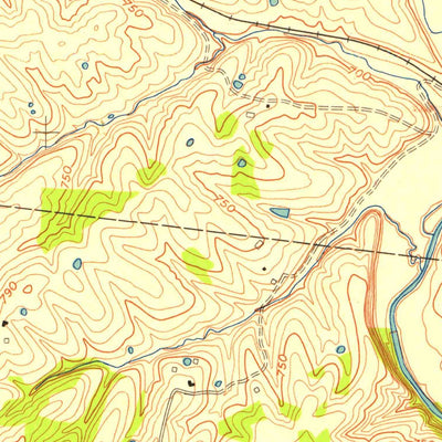 United States Geological Survey Simpsonville, KY (1954, 24000-Scale) digital map