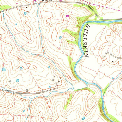 United States Geological Survey Simpsonville, KY (1960, 24000-Scale) digital map