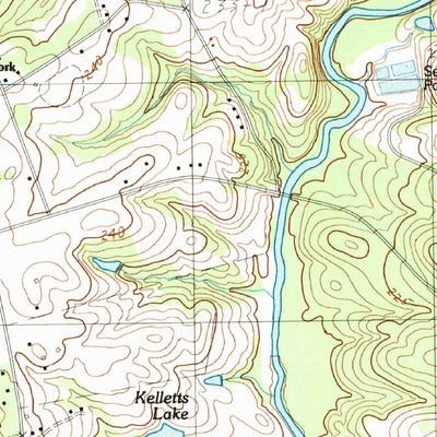 United States Geological Survey Simpsonville, SC (1983, 24000-Scale) digital map