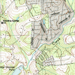 United States Geological Survey Simpsonville, SC (1983, 24000-Scale) digital map
