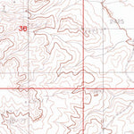 United States Geological Survey Sims Spring, MT (1983, 24000-Scale) digital map