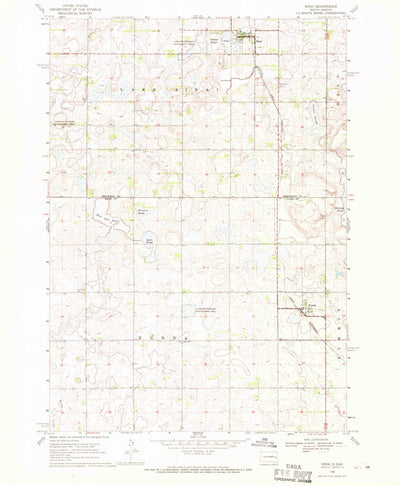 United States Geological Survey Sinai, SD (1968, 24000-Scale) digital map