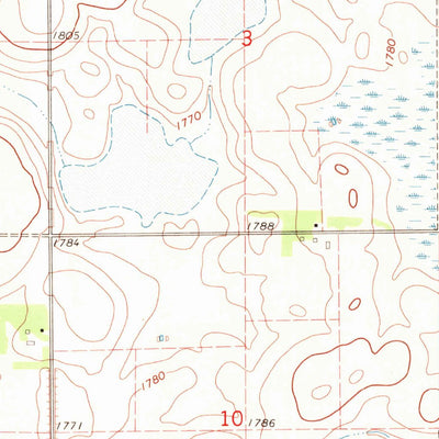 United States Geological Survey Sinai, SD (1968, 24000-Scale) digital map