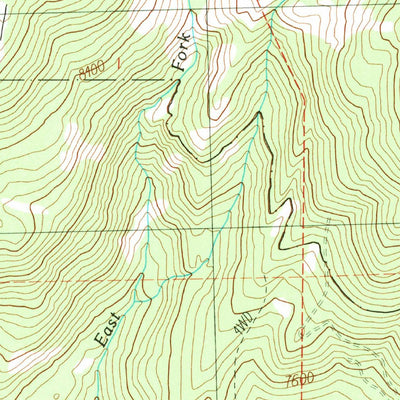 United States Geological Survey Sing Peak, CA (1990, 24000-Scale) digital map