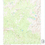 United States Geological Survey Sing Peak, CA (1992, 24000-Scale) digital map