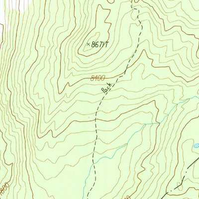 United States Geological Survey Sing Peak, CA (1992, 24000-Scale) digital map