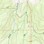 United States Geological Survey Sing Peak, CA (1992, 24000-Scale) digital map
