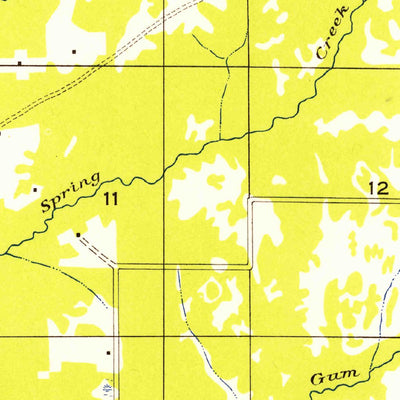 United States Geological Survey Singer, LA (1954, 31680-Scale) digital map