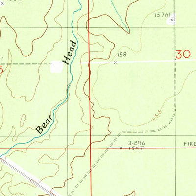 United States Geological Survey Singer, LA (1986, 24000-Scale) digital map