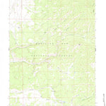 United States Geological Survey Singer Peak, WY (1961, 24000-Scale) digital map