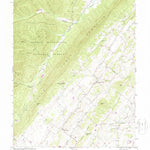 United States Geological Survey Singers Glen, VA (1967, 24000-Scale) digital map