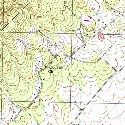 United States Geological Survey Singers Glen, VA (1994, 24000-Scale) digital map