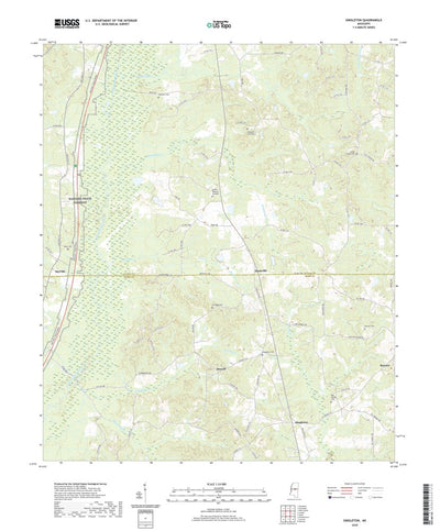 United States Geological Survey Singleton, MS (2020, 24000-Scale) digital map