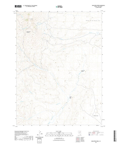 United States Geological Survey Singletree Creek, NV (2021, 24000-Scale) digital map
