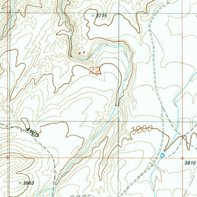 United States Geological Survey Sinker Canyon, ID (1990, 24000-Scale) digital map