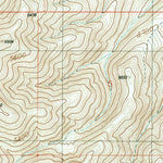 United States Geological Survey Sinker Canyon, ID (1990, 24000-Scale) digital map