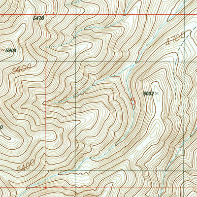 United States Geological Survey Sinker Canyon, ID (1990, 24000-Scale) digital map