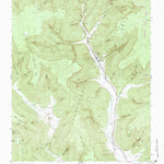 United States Geological Survey Sinking Cove, TN (1947, 24000-Scale) digital map