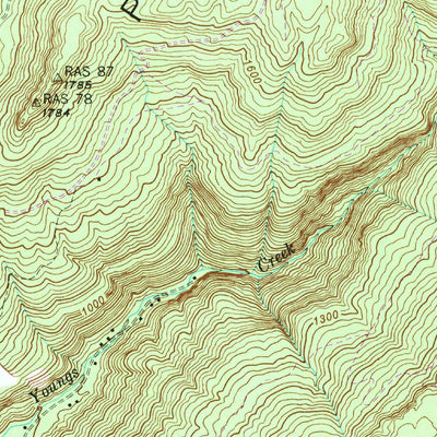 United States Geological Survey Sinking Cove, TN (1947, 24000-Scale) digital map