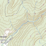 United States Geological Survey Sinking Cove, TN (2022, 24000-Scale) digital map