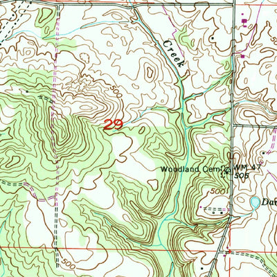 United States Geological Survey Sinking Creek, AL (1954, 24000-Scale) digital map