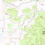 United States Geological Survey Sinking Spring, OH (1961, 24000-Scale) digital map