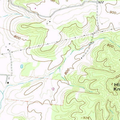 United States Geological Survey Sinking Spring, OH (1961, 24000-Scale) digital map
