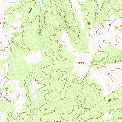 United States Geological Survey Sinking Spring, OH (1961, 24000-Scale) digital map