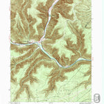 United States Geological Survey Sinnemahoning, PA (1945, 24000-Scale) digital map