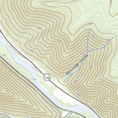 United States Geological Survey Sinnemahoning, PA (2023, 24000-Scale) digital map