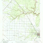 United States Geological Survey Sinton, TX (1954, 62500-Scale) digital map