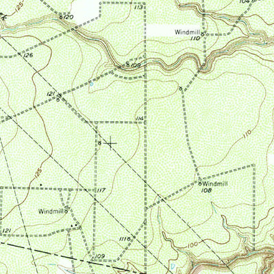 United States Geological Survey Sinton, TX (1954, 62500-Scale) digital map