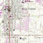 United States Geological Survey Sioux Center, IA (1964, 24000-Scale) digital map