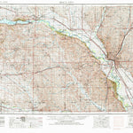 United States Geological Survey Sioux City, IA-NE-SD (1955, 250000-Scale) digital map
