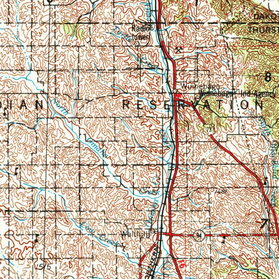 United States Geological Survey Sioux City, IA-NE-SD (1955, 250000-Scale) digital map