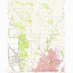 United States Geological Survey Sioux City North, IA-SD (1963, 24000-Scale) digital map