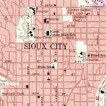 United States Geological Survey Sioux City North, IA-SD (1963, 24000-Scale) digital map