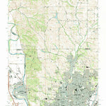 United States Geological Survey Sioux City North, IA-SD (1994, 24000-Scale) digital map