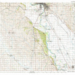 United States Geological Survey Sioux City South, IA-NE-SD (1986, 100000-Scale) digital map
