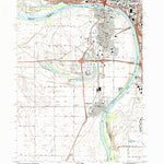 United States Geological Survey Sioux City South, IA-NE-SD (1993, 24000-Scale) digital map