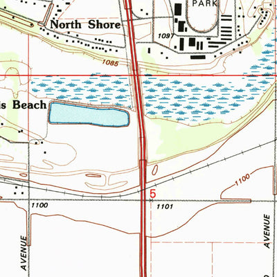 United States Geological Survey Sioux City South, IA-NE-SD (1993, 24000-Scale) digital map