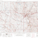 United States Geological Survey Sioux Falls, SD-IA-MN (1955, 250000-Scale) digital map