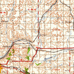 United States Geological Survey Sioux Falls, SD-IA-MN (1958, 250000-Scale) digital map