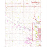 United States Geological Survey Sioux Falls West, SD (1962, 24000-Scale) digital map