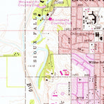 United States Geological Survey Sioux Falls West, SD (1962, 24000-Scale) digital map