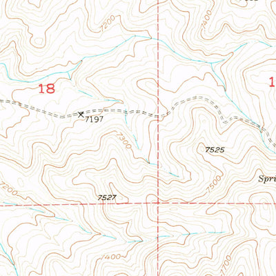 United States Geological Survey Sioux Pass, WY (1952, 24000-Scale) digital map