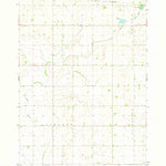 United States Geological Survey Sioux Rapids SE, IA (1971, 24000-Scale) digital map