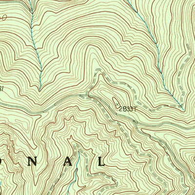 United States Geological Survey Siouxon Peak, WA (1986, 24000-Scale) digital map